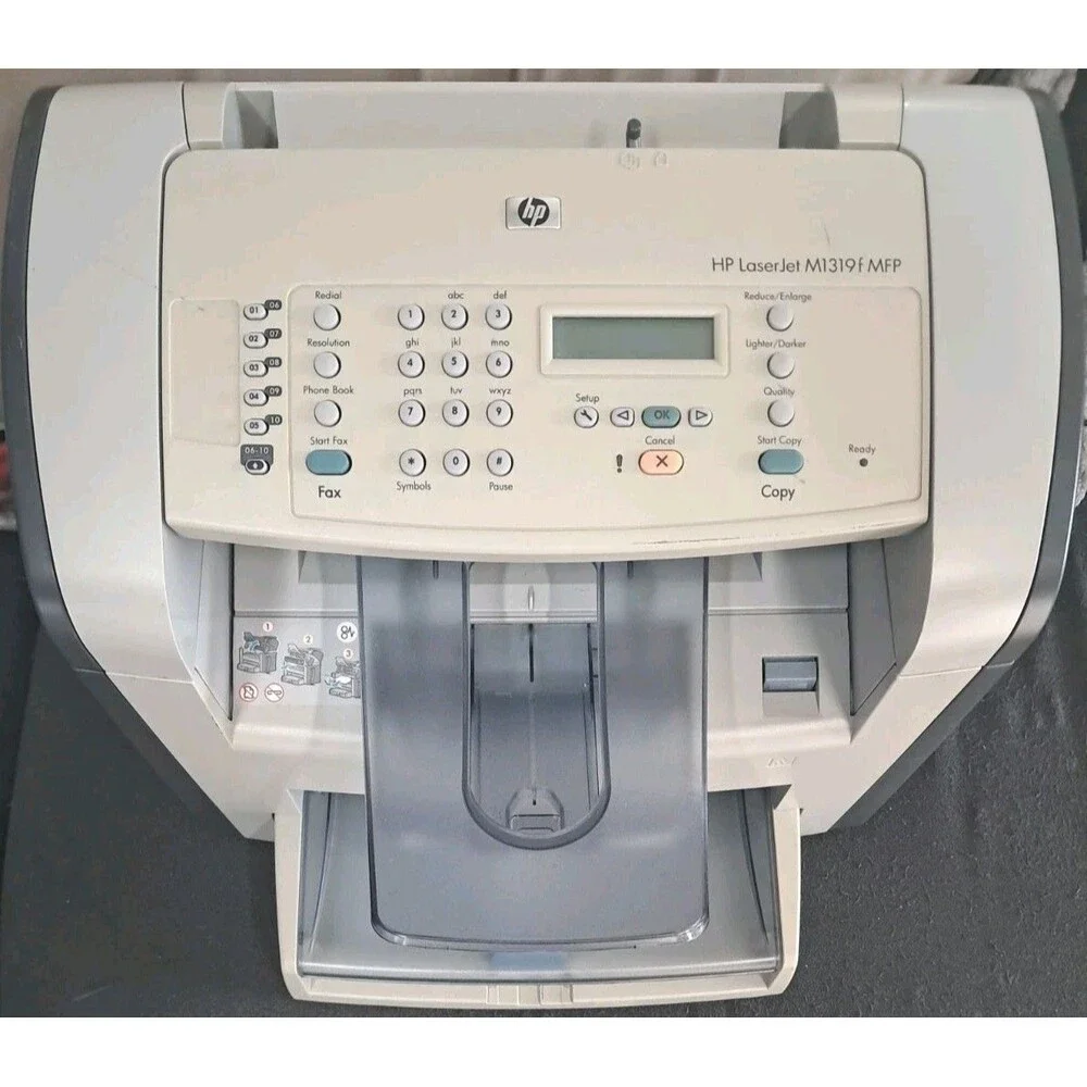HP LaserJet M1319f MFP Printer Laserjet All-In-One Printer Copier Scanner Fax
